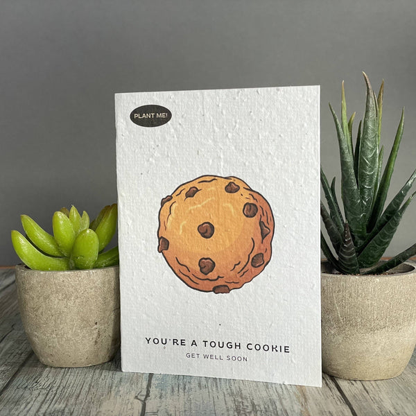 You're a Tough Cookie Plantable Greeting Card by Plantable Greetings