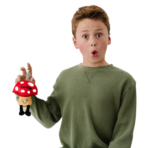 Punchkins - Punchkins Funny Plush Mushroom Keychain